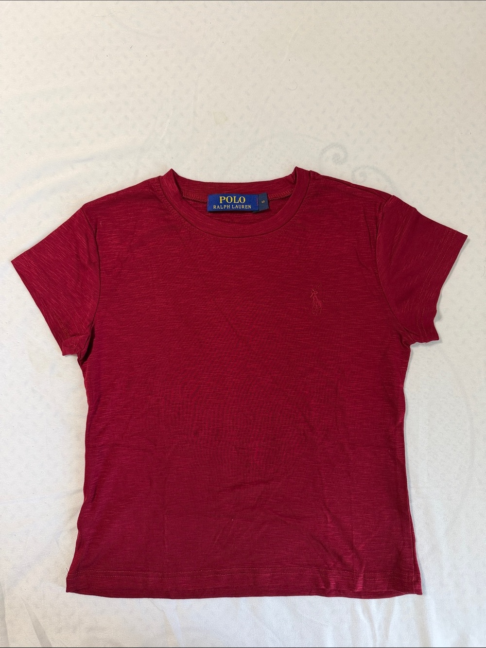 Polo by Ralph Lauren Burgundy Short Sleeve Tee